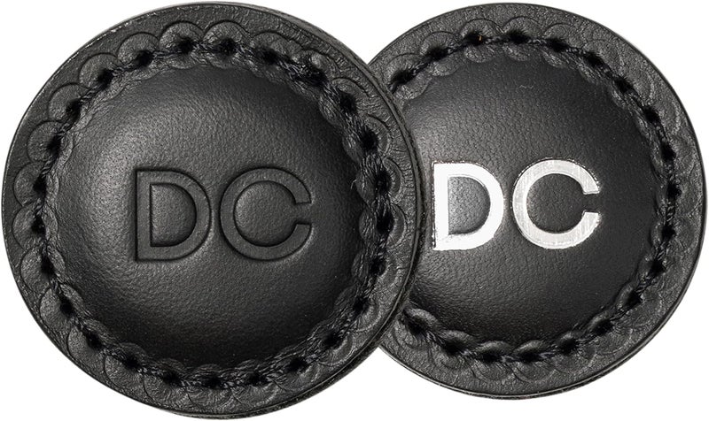 NORTHWIND Personalized Leather Golf Ball Markers (Set of 2) – Monogrammed Full Grain Genuine Leather, Debossed & Handmade in USA – Custom Golf Accessories, Unique Premium Gifts for Men, Dad & Golfers - Image 1